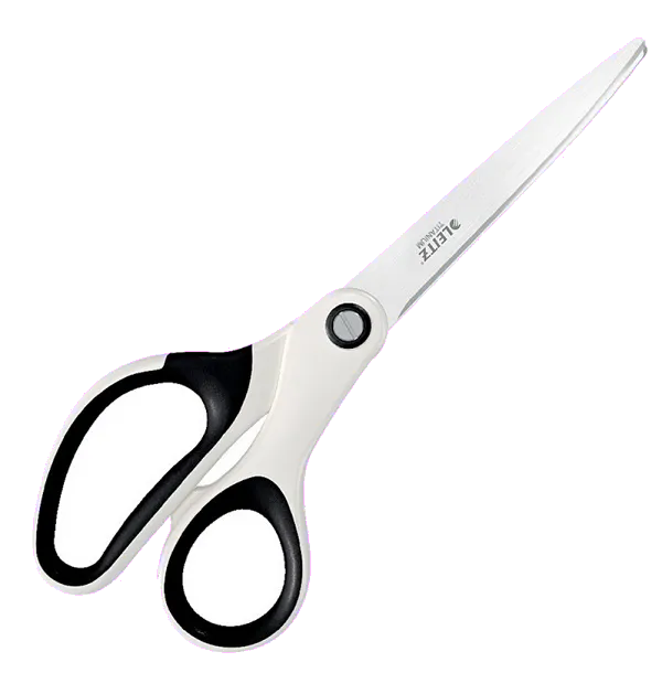 Leitz LZ53192001 Foarfeca premium 20.5cm otel titanium maner ergonomic, 4002432100453