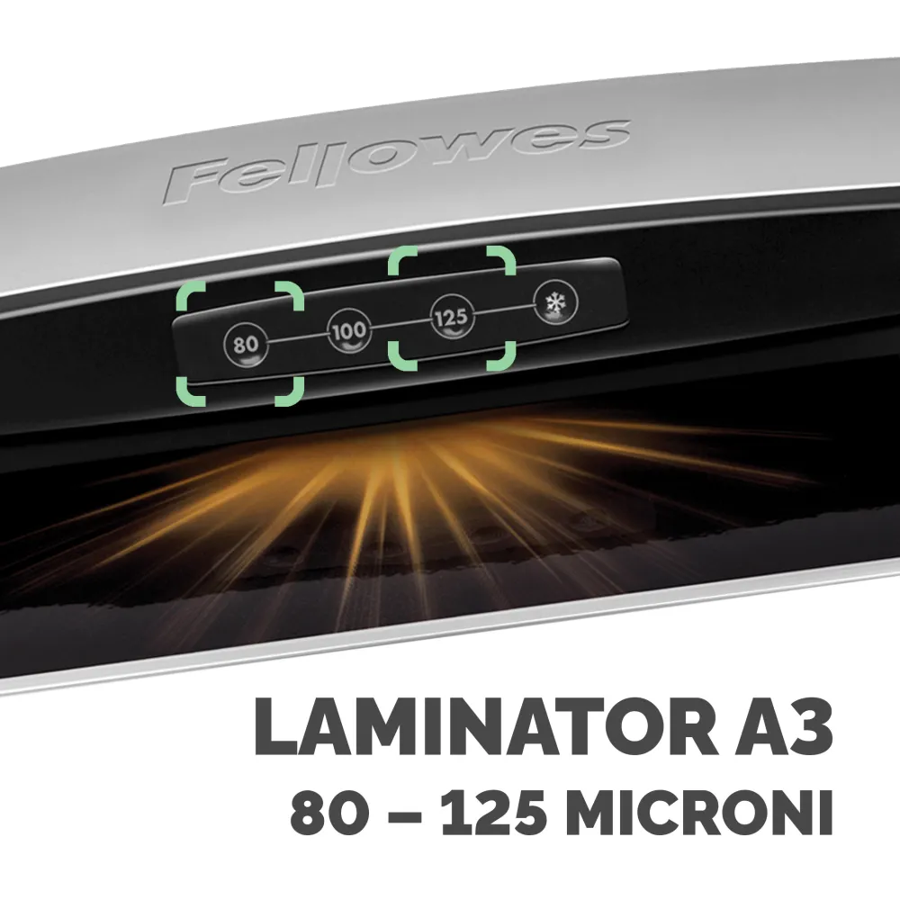 Fellowes 5736001 Saturn 3i Laminator A3 maxim 125 microni, 43859679980 043859679980 50043859679985