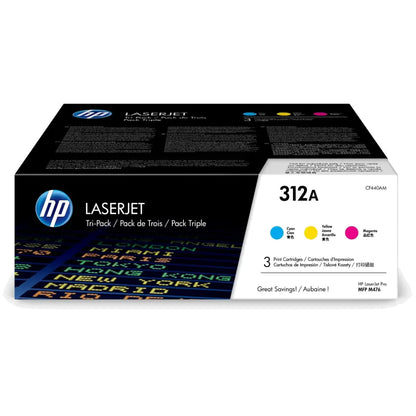 HP CF440AM HP Multipack 312A CF440AM C M Y 3x2700 pag pentru M476 888793635193