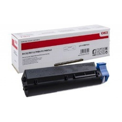 Oki 45807111 Toner original negru extra high-capacity pentru B432/MB492, 12.000 pag, 5031713063421