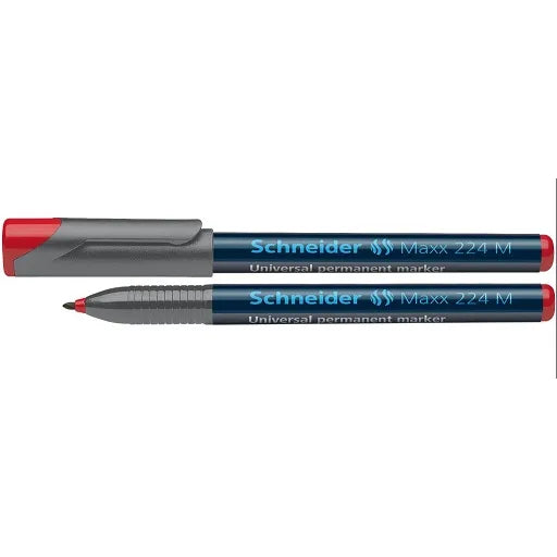 Schneider 4047_R Schneider Maxx 224 marker OHP rosu 1mm permanent 4004675012029
