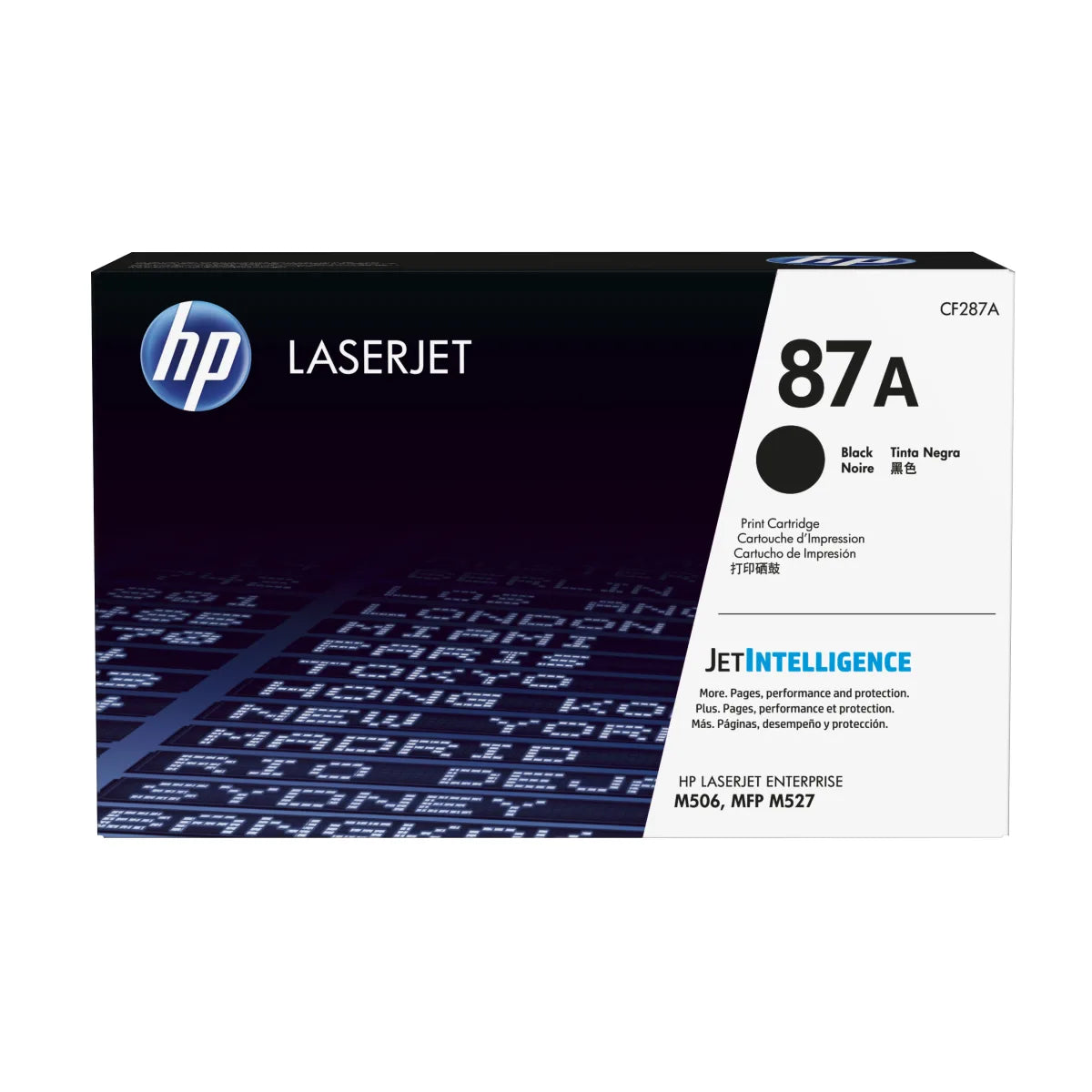 HP CF287A HP Toner 87A CF287A negru 8550 pag pentru LaserJet Enterprise M501 M506 M527 889296182894
