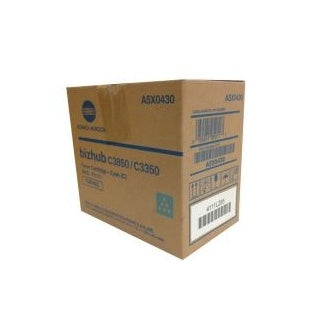 Konica-Minolta A5X0450 TNP-48C Toner original cyan pentru BizHub C3350/3850, 10000 pagini, 039281059094