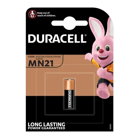 Duracell MN21 Baterie alcalina 12V MN21, V23GA, LR23, LRV08, 5000394203969