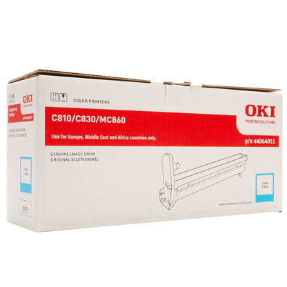 Oki 44064011 Cilindru cyan original OKI seria C810/C830/MC851, 20000 pag., 5031713043317
