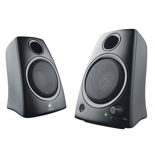 Logitech 980-000418 Logitech Z130 2.0 Speaker System, 5W RMS (2x 2.5W), 3.5mm jack 5099206021891