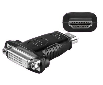 MicroConnect HDM1924F Adaptor HDMI 19 Tata DVI 24+1 Mama, 4040849680984 4040849689307 5412810283026
