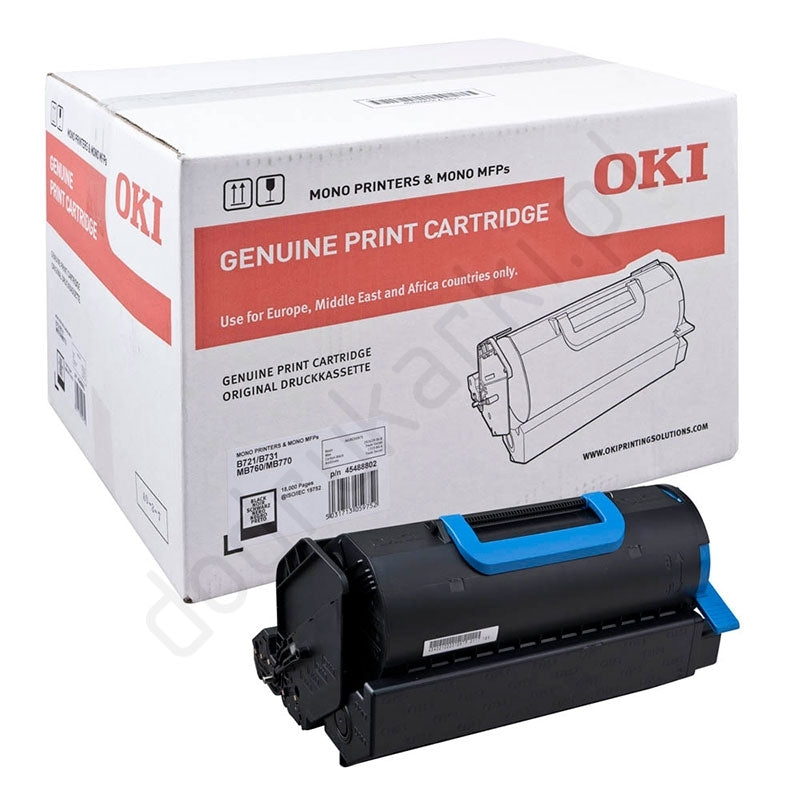 Oki 45488802 Toner Original Black pentru OKI B721 / B731/ MB760/ MB770, 18K, 5031713059752