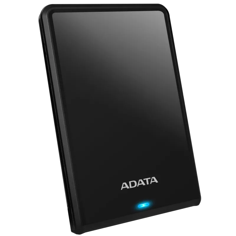 ADATA AHV620S-1TU31-CBK HV620S HDD portabil 1TB 2.5inch USB 3.1 Negru slim, 4713435797525 4713218461100