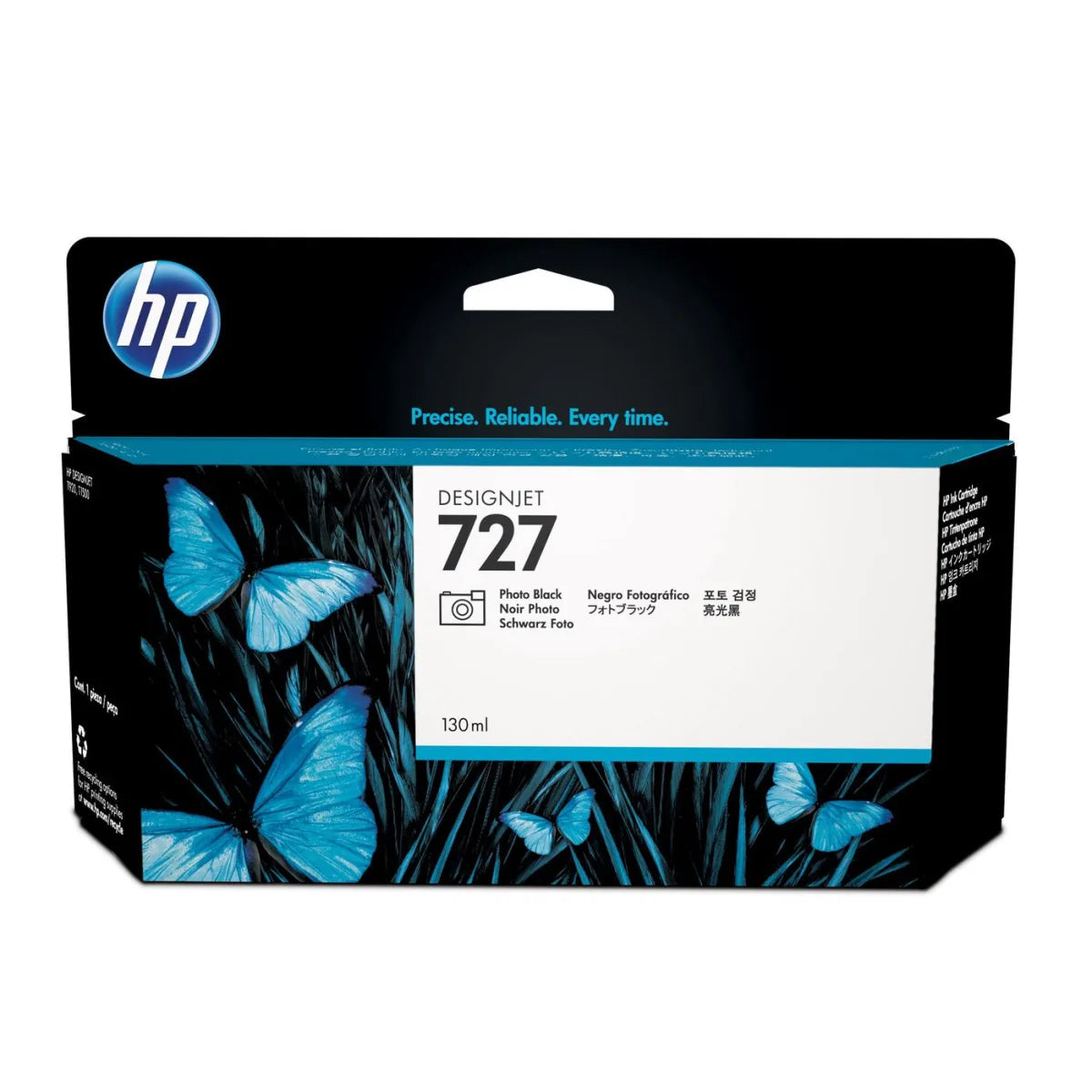 HP B3P23A HP B3P23A No. 727 Cartus inkjet original Photo Black, 130ml 887111963789