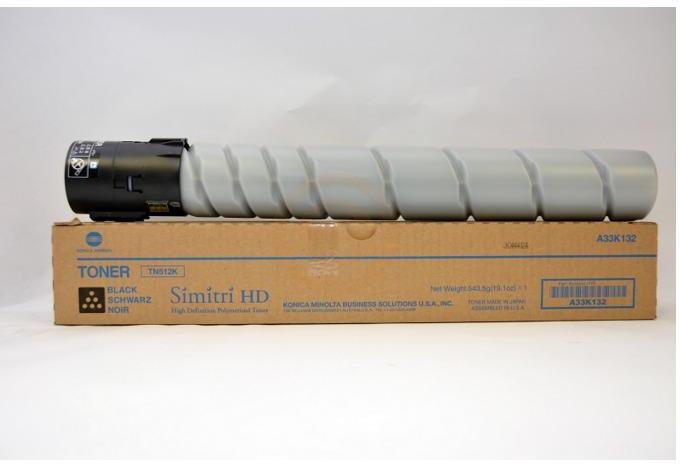 Konica-Minolta A33K152 TN-512K Toner original negru pentru C454, 27.500 pag, 1PA33K152