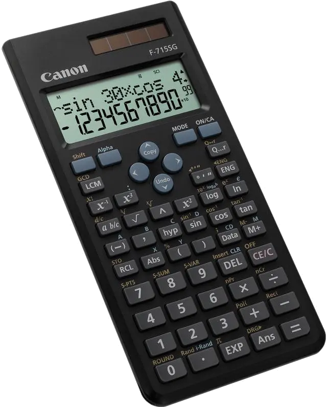 Canon 5730B001 F-715SG Calculator stiintific 2 linii Green Line, 4960999799483