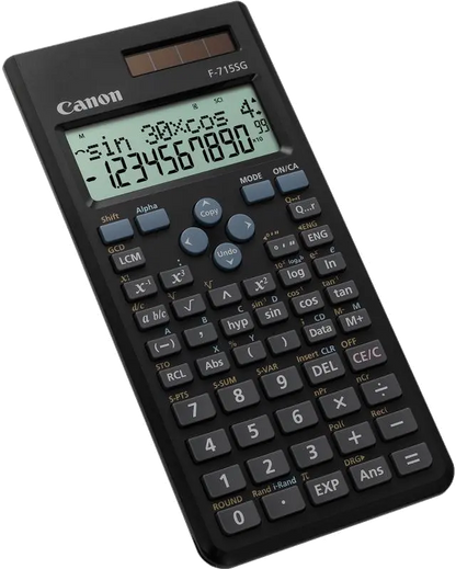 Canon 5730B001 F-715SG Calculator stiintific 2 linii Green Line, 4960999799483