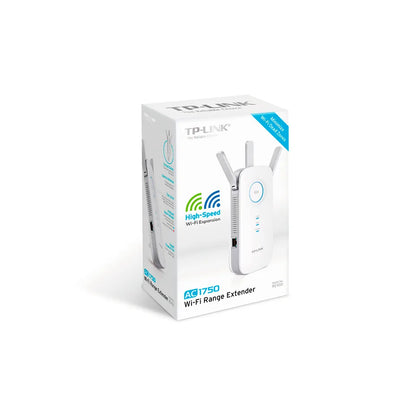 TP-Link RE450 TP-Link RANGE EXTENDER wireless 1750Mbps, 1 port Gigabit, 3 antene externe, dual band AC 6935364092382