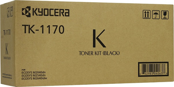 Kyocera 1T02S50NL0 TK-1170 Toner negru original pentru ECOSYS M2040dn, M2540dn, 7200 pagini, 632983040638