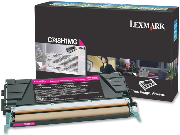 Lexmark C748H1MG Cartus toner Magenta, ORIGINAL, Return Program, HC, 10.000 pag, 734646319911