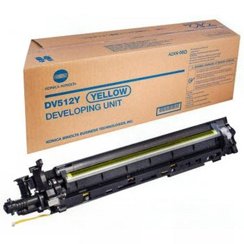 Konica-Minolta A2XN08D DV-512Y Developer Yellow original pt Bizhub C224/C224e/C284/C284e/C364