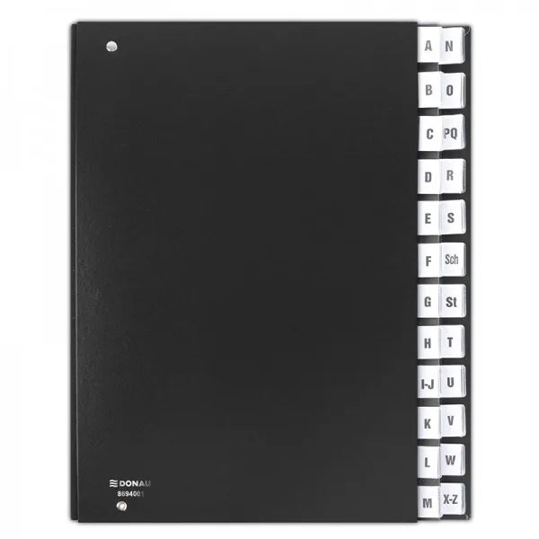 Donau DN-8694001-01 Donau Mapa semnaturi A-Z extensibila neagra 9003106063024