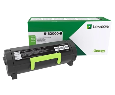 Lexmark 51B2000 Toner 2.5k black MS317, 734646641692