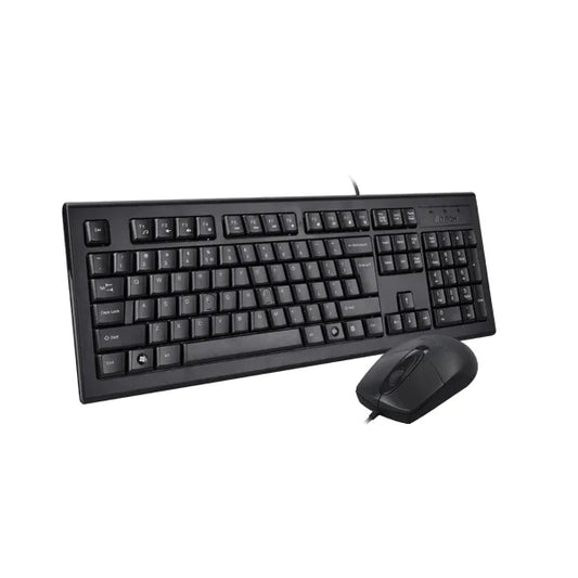 A4Tech KRS-8572-USB A4Tech Kit tastatura + mouse KRS-8572, cu fir, negru 4711421853422