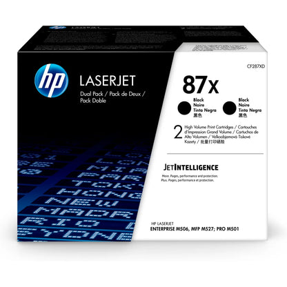 HP CF287XD HP Set toner 87X CF287XD negru 2x18000 pag pentru M501 M506 M527 0190780576083