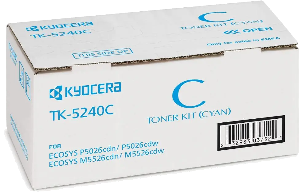 Kyocera 1T02R7CNL0 TK-5240C Toner cyan pentru 3000 pagini, 0632983037065 632983037065