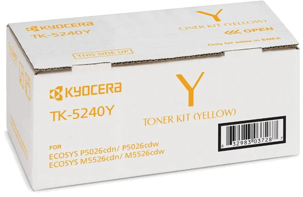 Kyocera 1T02R7ANL0 TK-5240Y Toner yellow pentru 3000 pagini, 0632983036907 632983036907