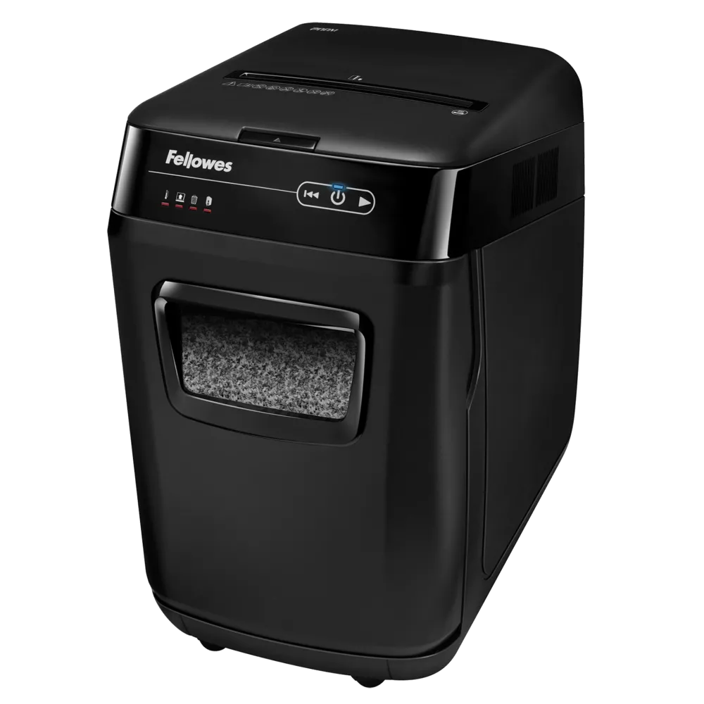 Fellowes 4656301 Automax 200M Micro-Cut, distrugator documente cu ADF, maxim 200 coli, 43859726622 10043859726629