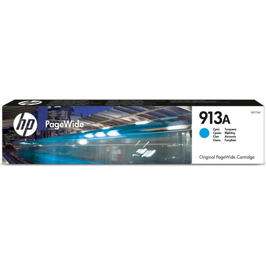 HP F6T77AE HP F6T77AE No.913A Cartus inkjet cyan, 3k 0889296544623