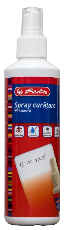 Herlitz 9478690 Spray pentru curatare whiteboard 250 ml, 6423967021064