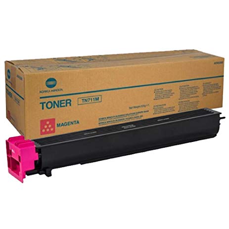 Konica-Minolta A3VU350 TN-711M Toner original magenta pt Biz-Hub C654, C654, C754, 31.500 pag, 1PA3VU350