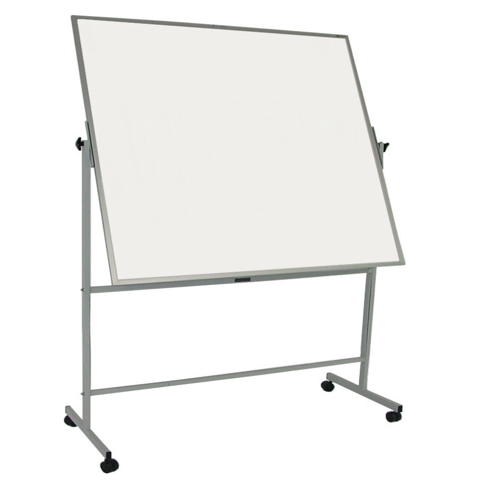 OPTIMA OP-25100200 Whiteboard magnetic rotativ cu doua fete 100x200 cm (pe stand mobil), 5949034804428