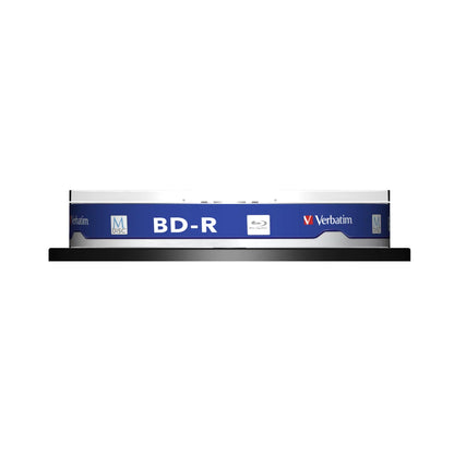 Verbatim 43825 Verbatim Set 10 spindle M-DISC BD-R 25GB 4X INKJET PRINTABLE 0023942438250