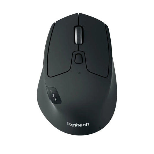 Logitech 910-004791 Logitech M720 Triathlon Bluetooth and Wireless Mouse, Multi-device 5099206065086