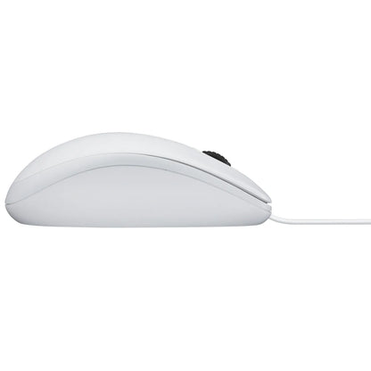 Logitech 910-003360 Logitech B100 Mouse optic (800dpi), alb, 3 butoane, USB 5099206041288