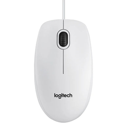 Logitech 910-003360 Logitech B100 Mouse optic (800dpi), alb, 3 butoane, USB 5099206041288