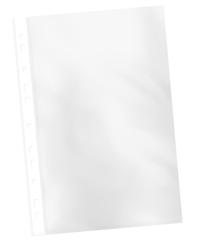 Ubers 6250 Set 25buc Folie cristal A4 strong, 11 perforatii standard