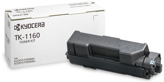 Kyocera 1T02RY0NL0 TK-1160 Toner negru original Kyocera P2040DN, 7.200 pag, 632983040553