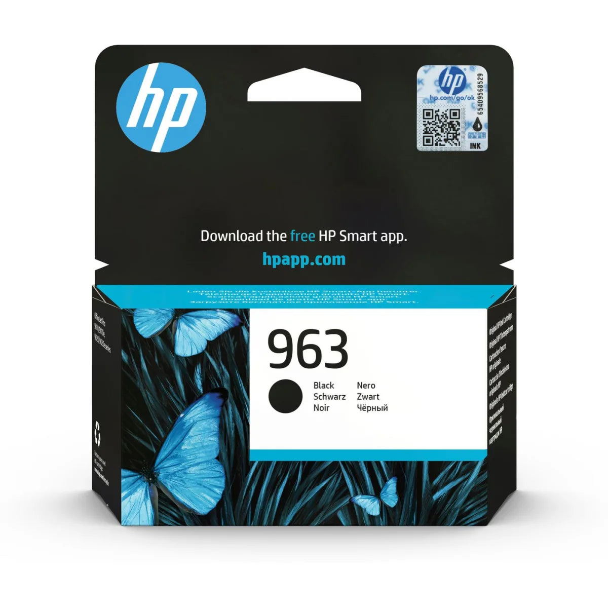 HP 3JA26AE HP 3JA26AE Cartus inkjet No.963 black standard, 1k 192545866460