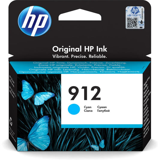 HP 3YL77AE HP 3YL77AE Cartus inkjet No.912 cyan standard, 315pag 192545866705