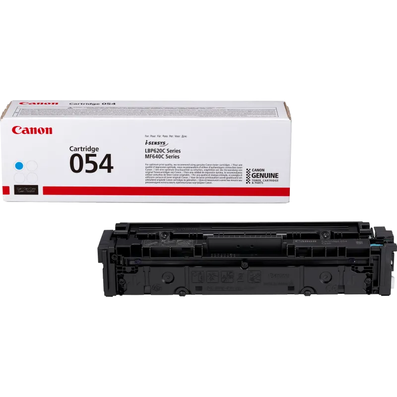 Canon 3023C002 CRG054C Cartus toner original Cyan pentru i-SENSYS LBP620C, MF640C, 1200 pag, 4549292124422