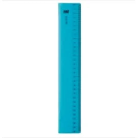 Alco AL-1585 Alco Rigla plastic flexibila 30cm albastra gradatii 8690857001798