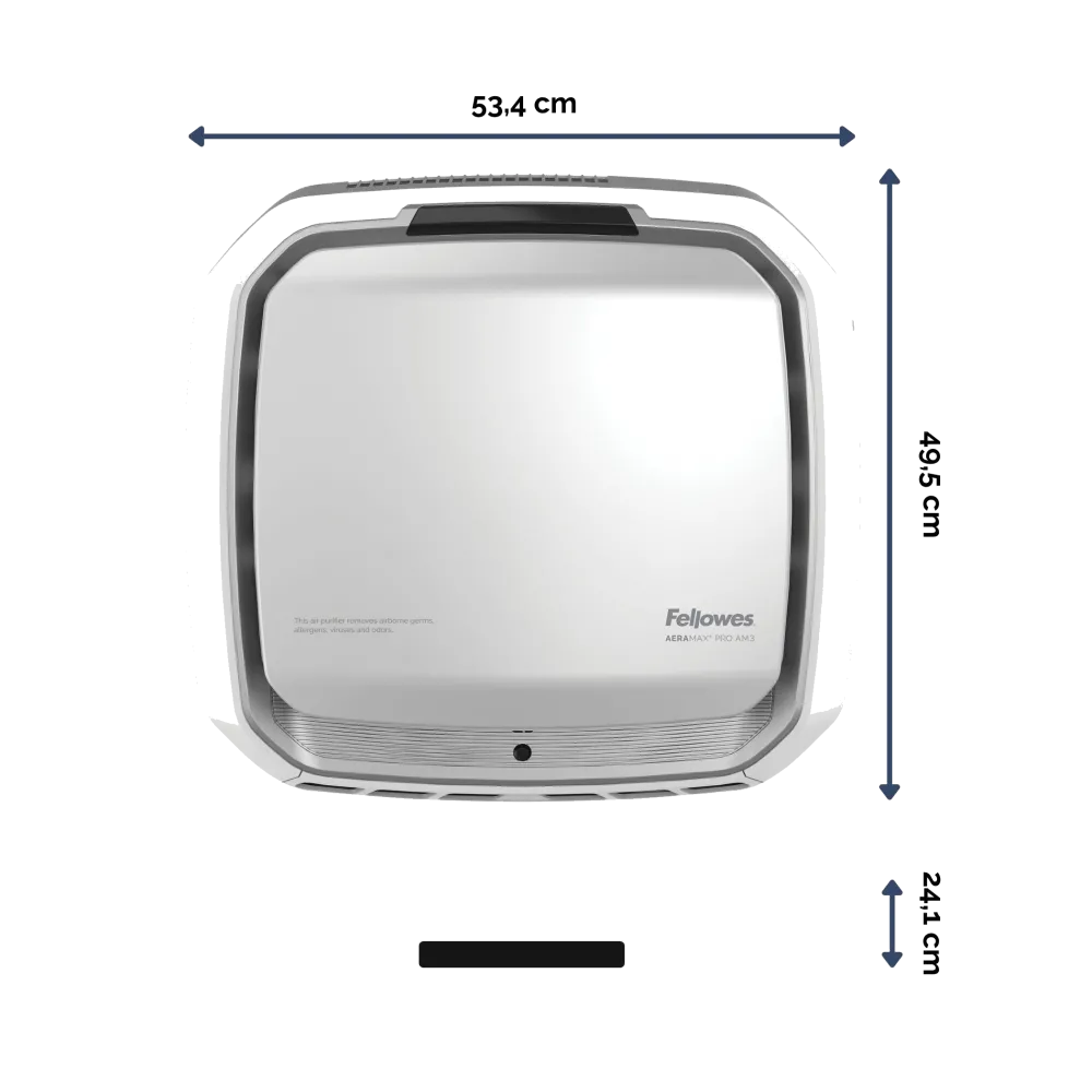 Fellowes 9433401 AeraMax PRO AM III purificator de aer profesional, suprafete 30-65mp, 043859688173 50043859688178