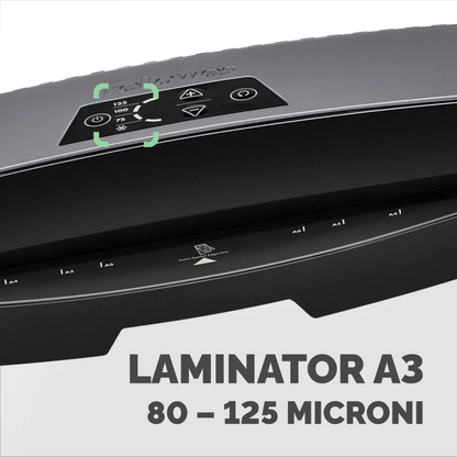 Fellowes 5740101 Calibre Laminator A3, maxim 125 microni, 500mm/min, 043859718184 43859718184 50043859718189