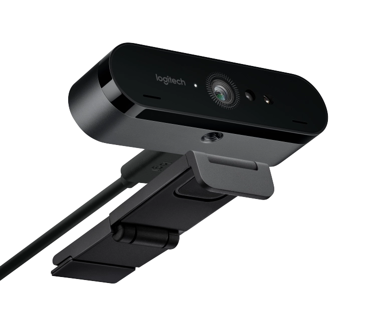 Logitech 960-001106 Brio Webcam 4K Ultra HD 30fps, 5x digital zoom, RightLight 3 HDR, 5099206068100