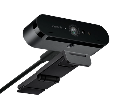 Logitech 960-001106 Brio Webcam 4K Ultra HD 30fps, 5x digital zoom, RightLight 3 HDR, 5099206068100