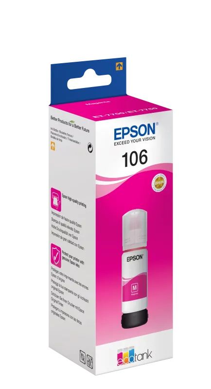 Epson C13T00R340 Rezerva cerneala 106 magenta, 70 ml pentru L7160, L7180