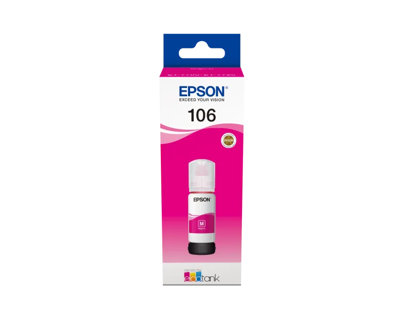 Epson C13T00R340 Rezerva cerneala 106 magenta, 70 ml pentru L7160, L7180