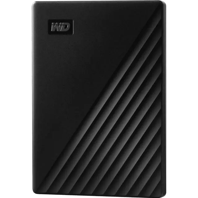 Western Digital WDBYVG0020BBK-WESN My Passport HDD portabil 2TB 2.5inch USB 3.2 slim criptare 256-bit AES negru, 718037869476 718037870281