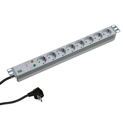 Bachmann 333.404 Bachmann PDU 19inch 1U 8x Schuko 16A 2m 4016514014477